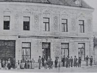 Zgrada poslovnice Gavrilovića na Radićevom trgu oko 1906. godine